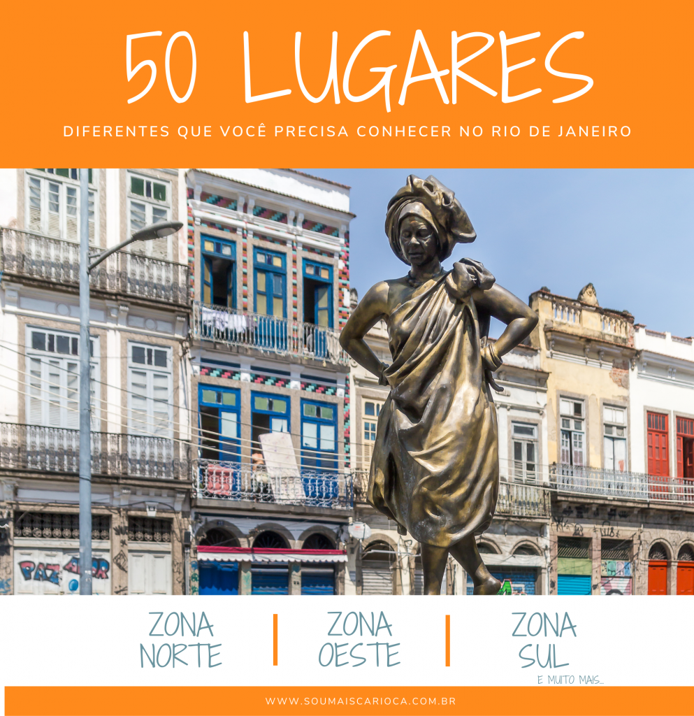E-book 50 lugares diferentes para conhecer no Rio de Janeiro